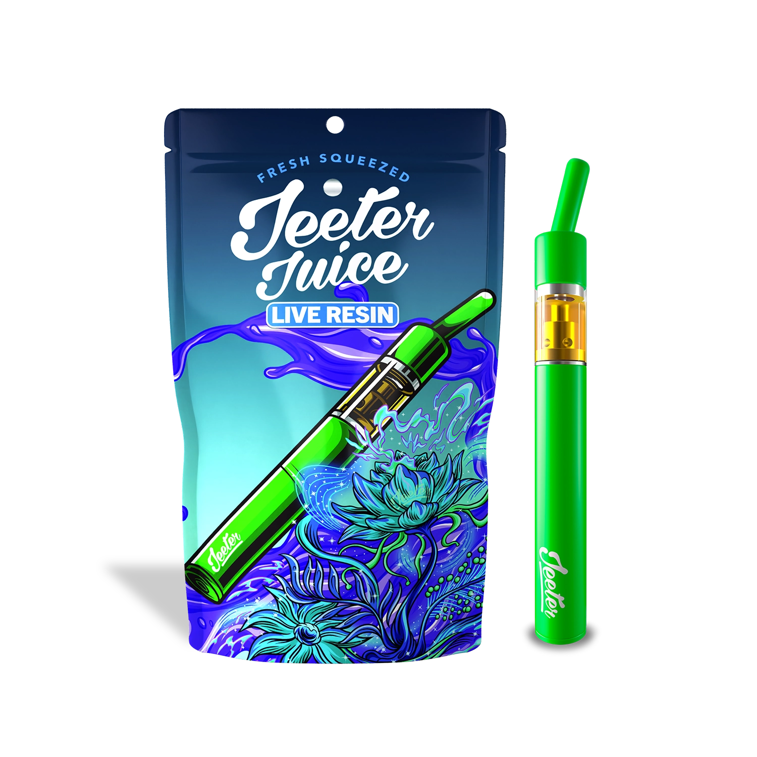 Caneta THC Jeeter Juice Cosmos | Hibrido | 91,7%