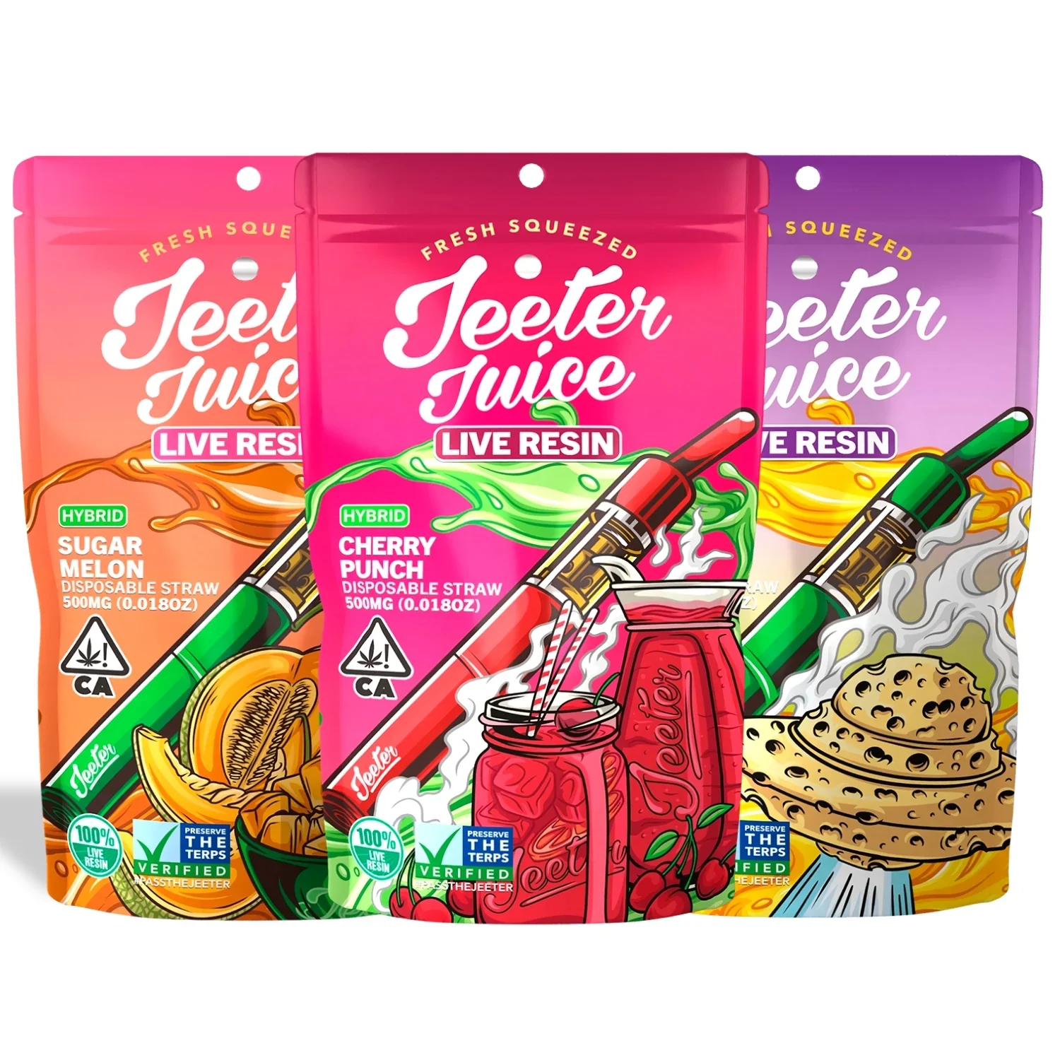 COMBO3 - Jeeter’s Sweet Blend | Kit Hibrido | 3 unidades